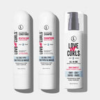 fragrance free 3 step system with the conditioner shampoo and the styler