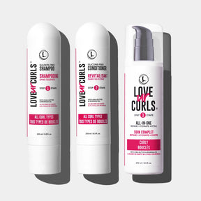 curly 3ss 3 step system love ur curls lus brands with shampoo conditioner and the styler with curly 