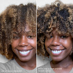 fragrance free 3 step system with the conditioner shampoo and the styler model application 