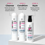 fragrance free 3 step system with the conditioner shampoo and the styler cleanse condition style value of the product