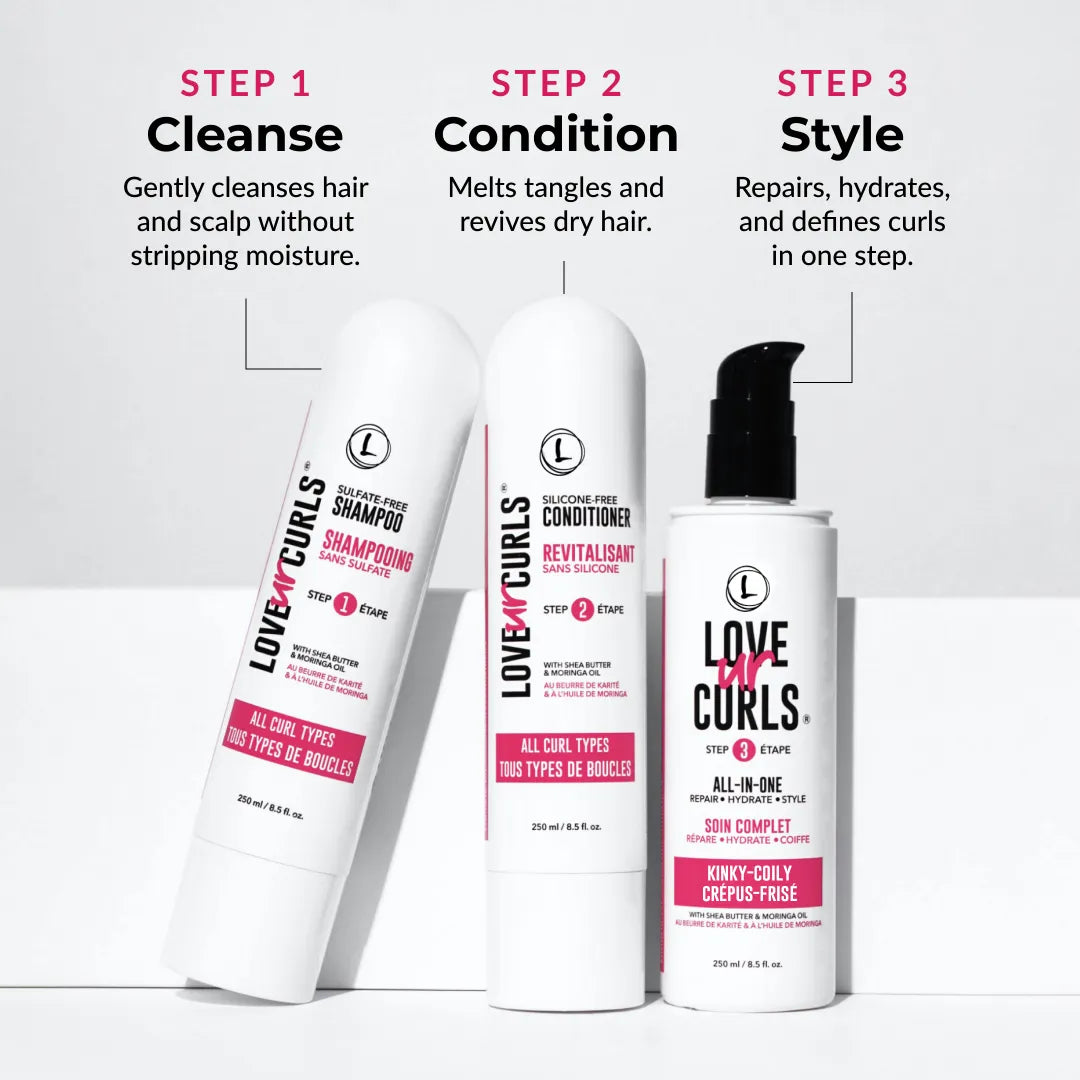 Kinky-Coily 3-Step System