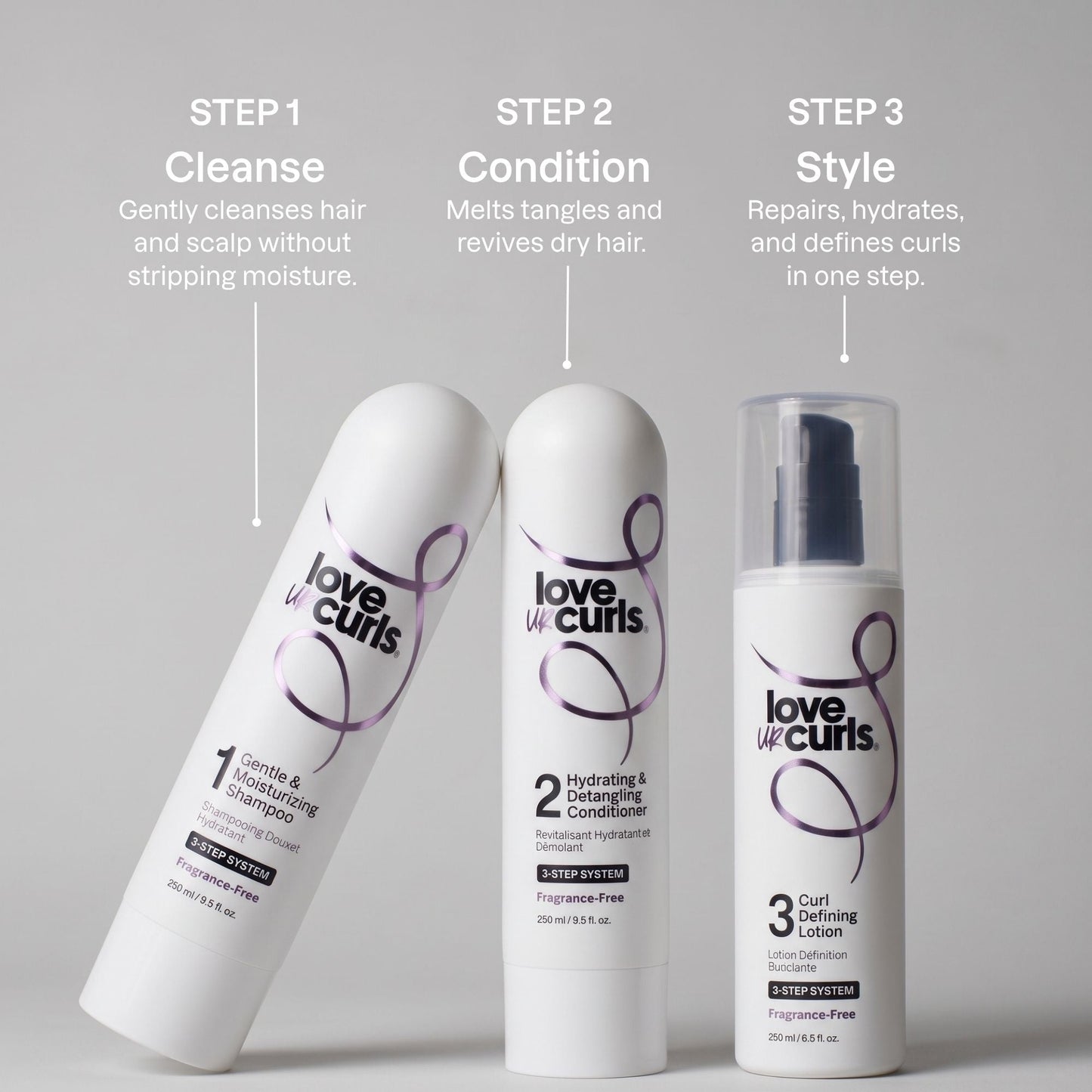 Fragrance-Free 3-Step System