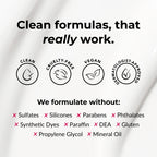 fragrance free 3 step system with the conditioner shampoo and the styler clean from formula sulfates, silicones parabens, free and clean cruelty free vegan