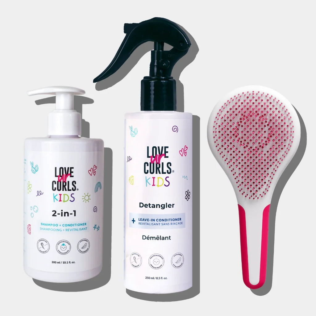 Lil' Curls Wash n' Detangle Kit