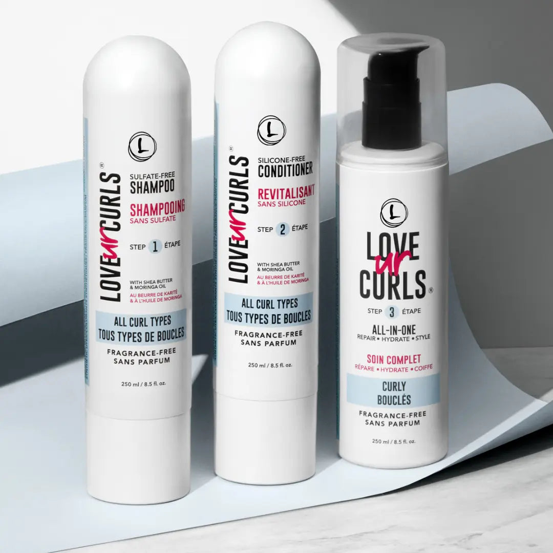 Fragrance-Free Curly 3-Step System