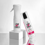infinity spray bottle with all in one love ur curls styler